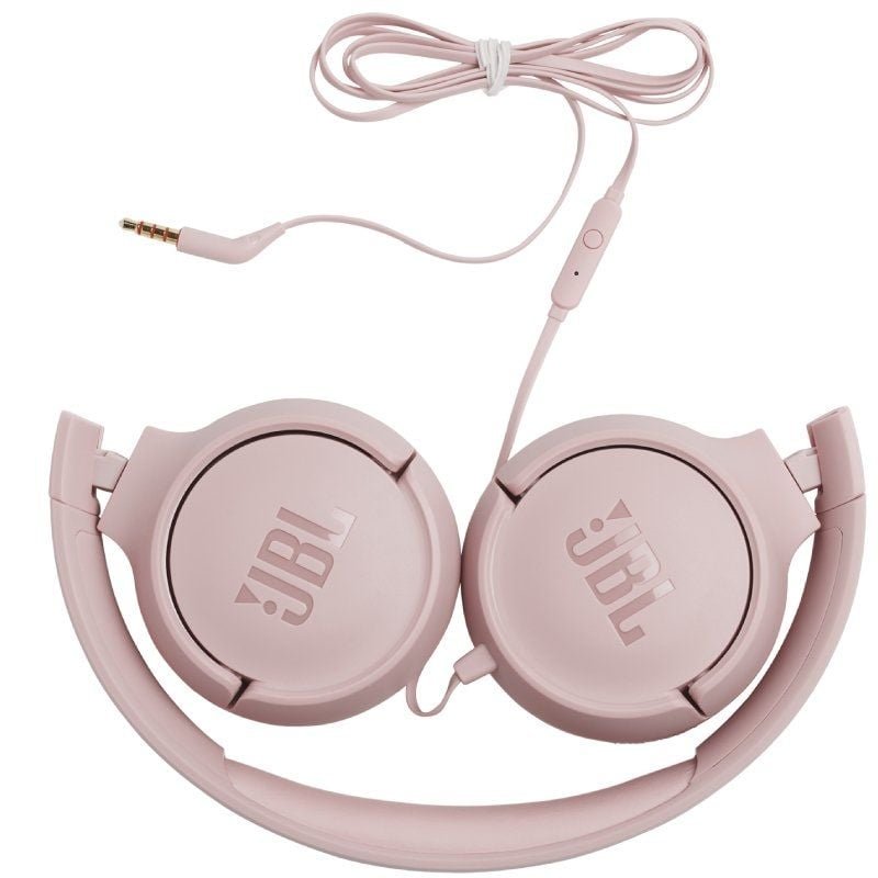 Auriculares JBL Tune 500/ con Micrófono/ Jack 3.5/ Rosas - изображение 3