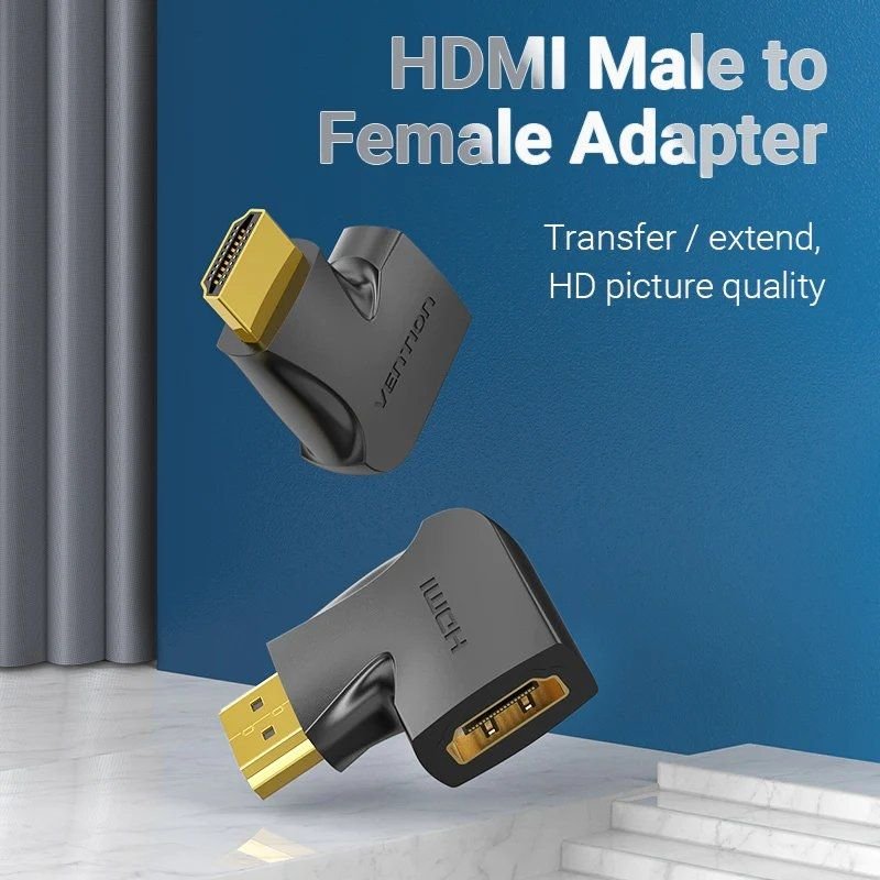 Adaptador HDMI 4K 270º Vention AIQB0/ HDMI Macho - HDMI Hembra - изображение 2