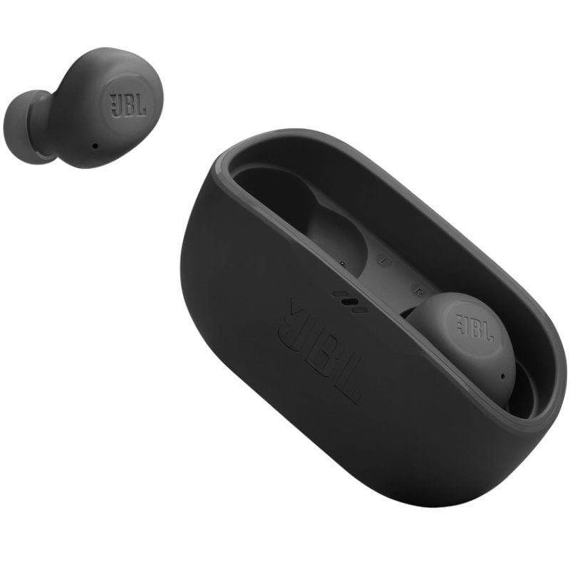 Auriculares Bluetooth JBL Vibe Buds con estuche de carga/ Autonomía 8h/ Negros - изображение 2