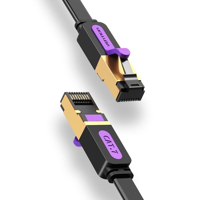 Cable de Red RJ45 STP Vention ICABK Cat.7/ 8m/ Negro - изображение 2
