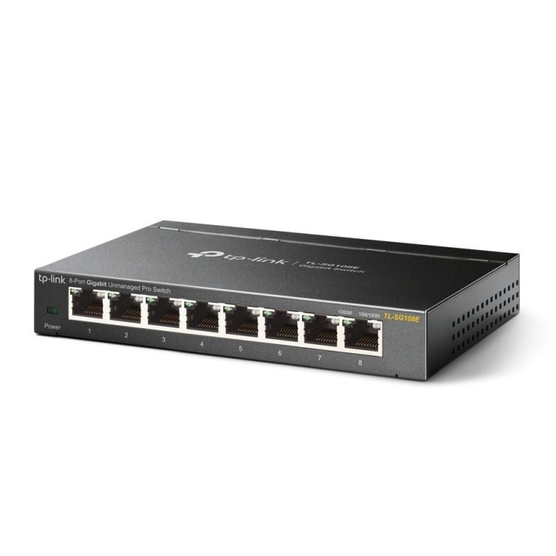 Switch TP-Link Easy Smart TL-SG108E 8 Puertos/ RJ-45 10/100/1000 - изображение 2