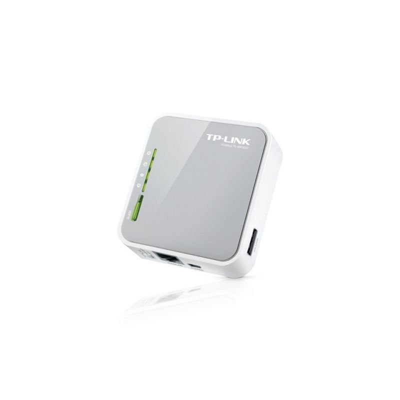 Router Inalámbrico 3G TP-Link TL-MR3020 150Mbps/ 2.4GHz/ 1 Antena/ WiFi 802.11n/g/b - изображение 2