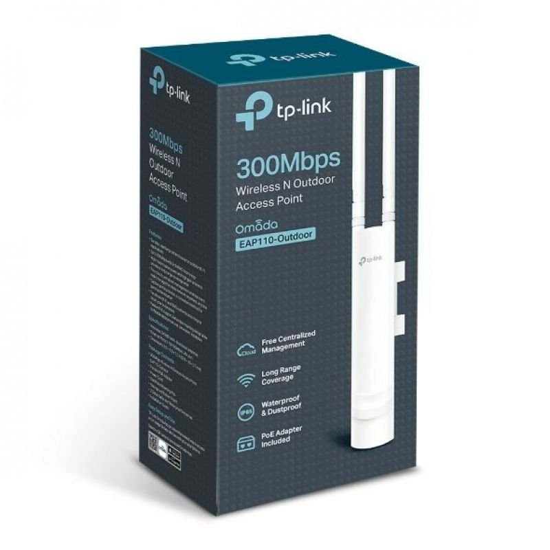 Punto de Acceso Inalámbrico TP-Link Omada EAP110 PoE 300Mbps/ 2.4GHz/ Antenas de 5dBi/ WiFi 802.11n/b/g - изображение 5