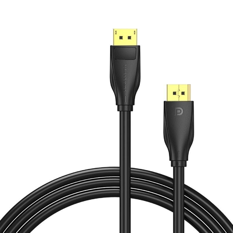 Cable Displayport 1.4 8K Vention HCDBI/ Displayport Macho - Displayport Macho/ 3m/ Negro - изображение 2