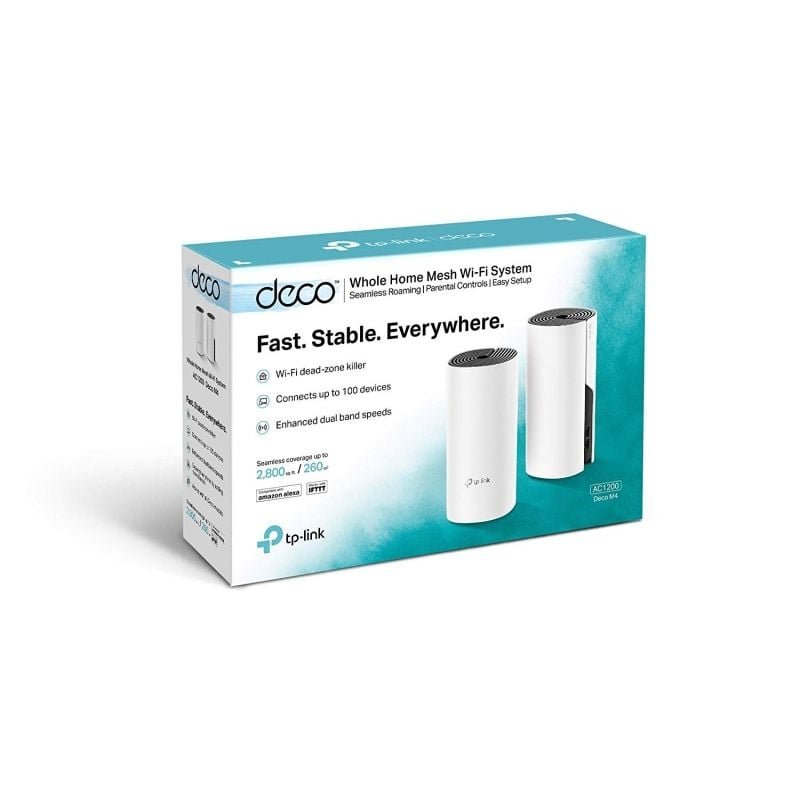 Sistema Mesh TP-Link Deco M4 1200Mbps/ 2.4GHz 5GHz/ Pack de 2 - изображение 3