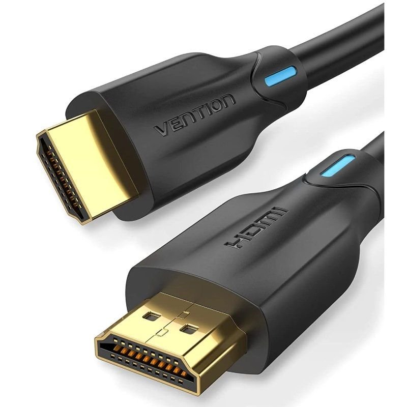 Cable HDMI 2.1 8K Vention AANBH/ HDMI Macho - HDMI Macho/ 2m/ Negro - изображение 2
