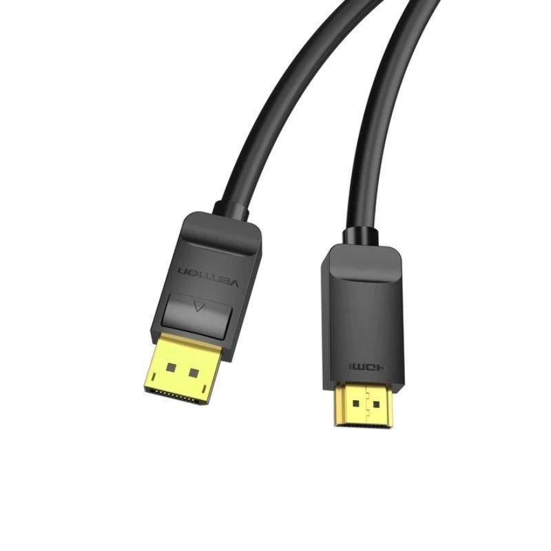 Cable Conversor Vention HADBG/ Displayport Macho - HDMI Macho/ 1.5m/ Negro - изображение 2