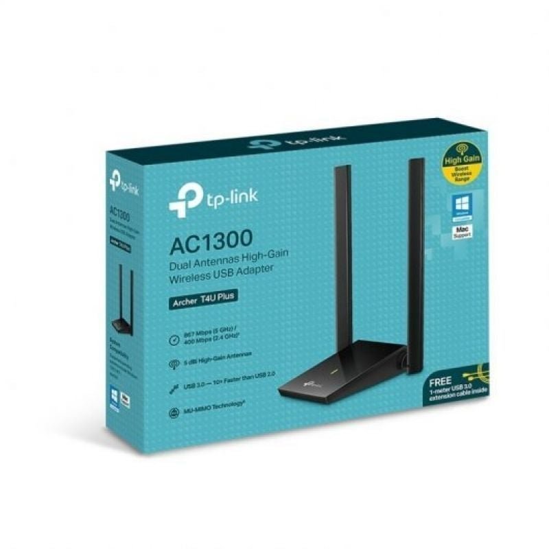 Adaptador USB - WiFi TP-Link Archer T4U Plus/ 1300Mbps - изображение 5