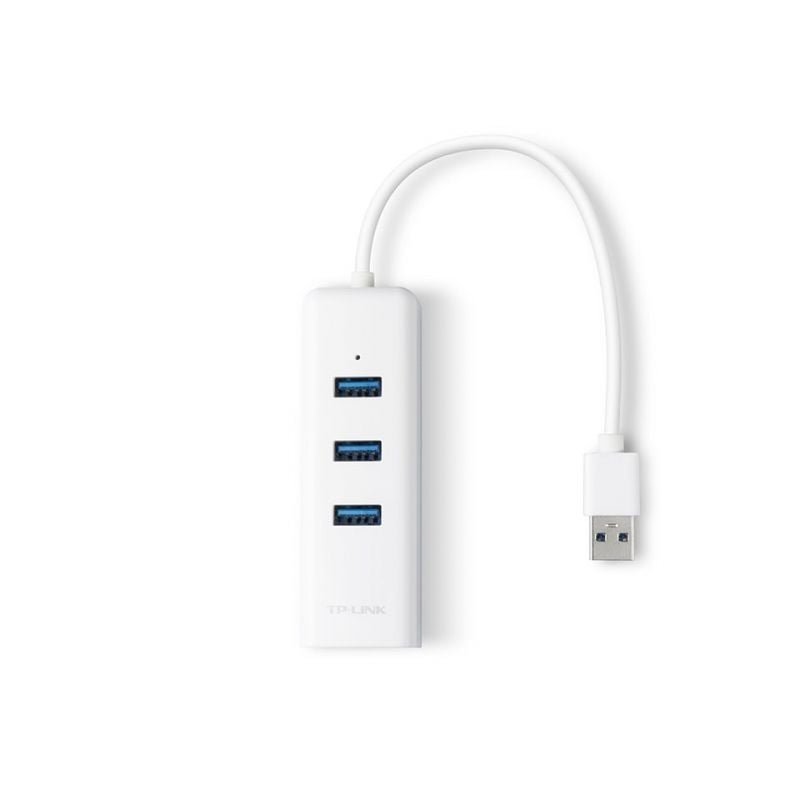 Hub USB 3.0 TP-Link UE330/ 3xUSB/ 1xRJ45/ Blanco - изображение 3