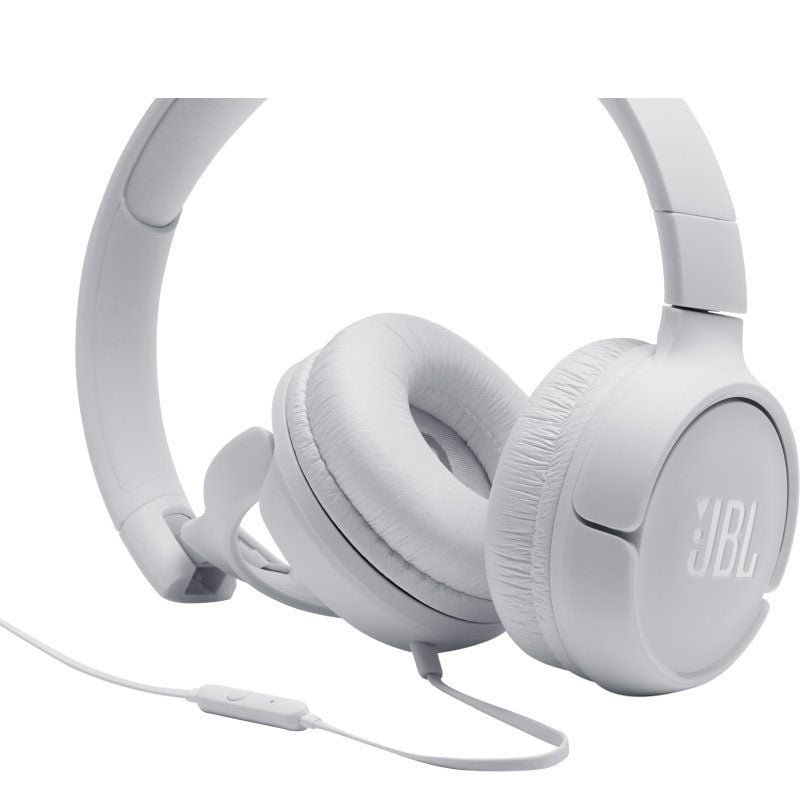 Auriculares JBL Tune 500/ con Micrófono/ Jack 3.5/ Blancos - изображение 5