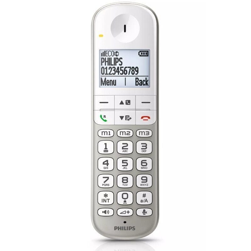Teléfono Inalámbrico Philips XL4901S/23/ Plata y Blanco - изображение 3
