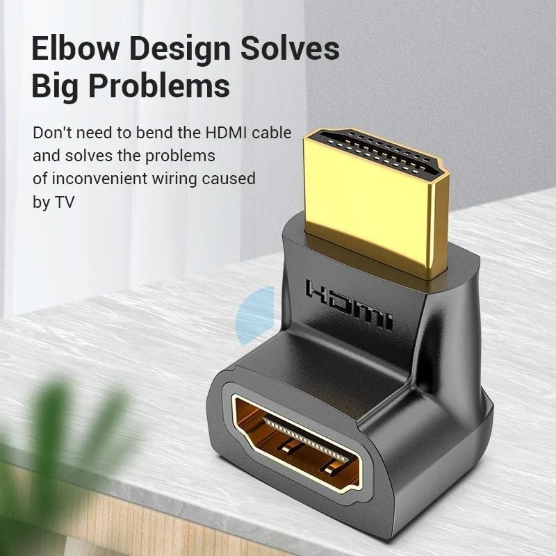 Adaptador HDMI 4K 270º Vention AINB0/ HDMI Macho - HDMI Hembra - изображение 3