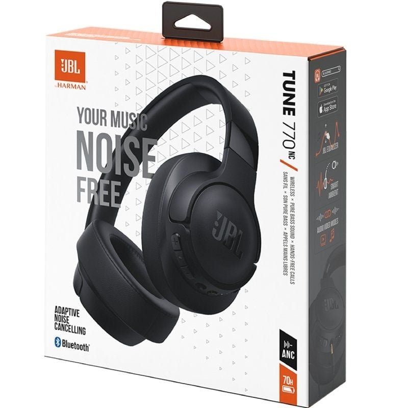Auriculares Inalámbricos JBL Tune 770NC/ con Micrófono/ Bluetooth/ Negros - изображение 5