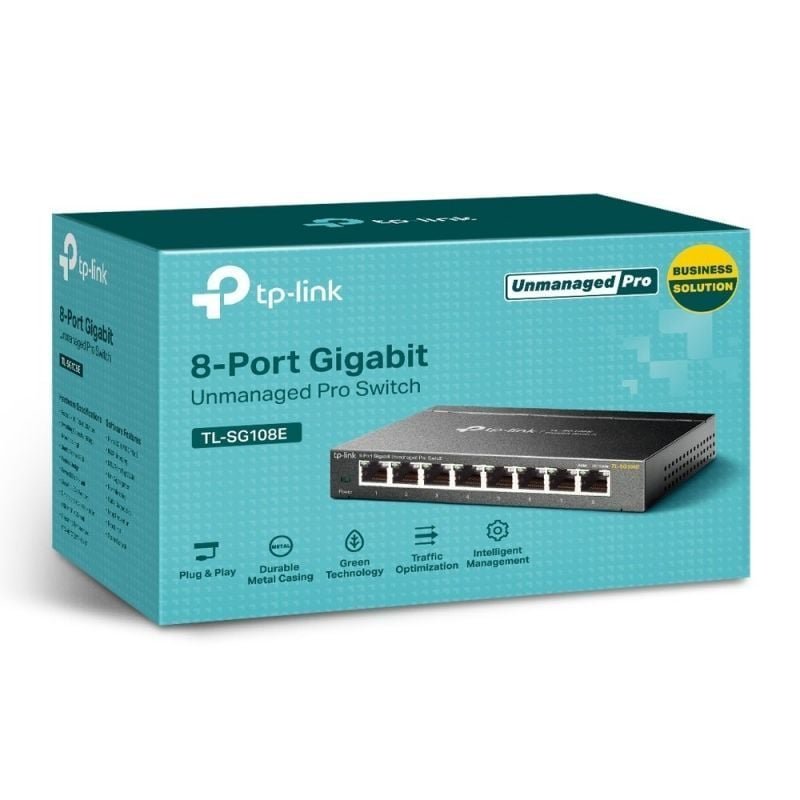 Switch TP-Link Easy Smart TL-SG108E 8 Puertos/ RJ-45 10/100/1000 - изображение 3