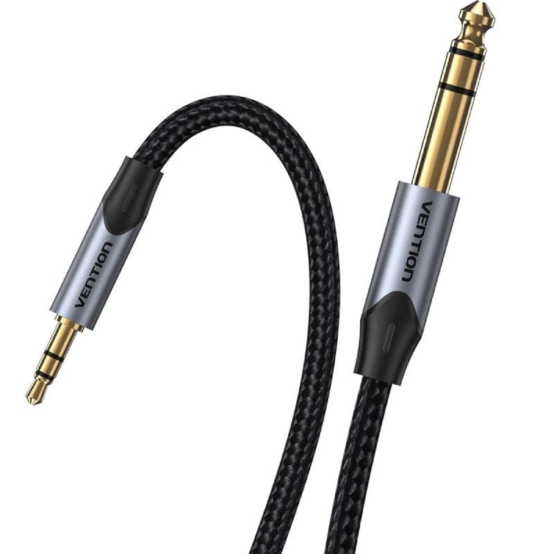 Cable Estéreo Vention BAUHI/ Jack 3.5 Macho - Jack 6.3 Macho/ 3m/ Gris - изображение 2