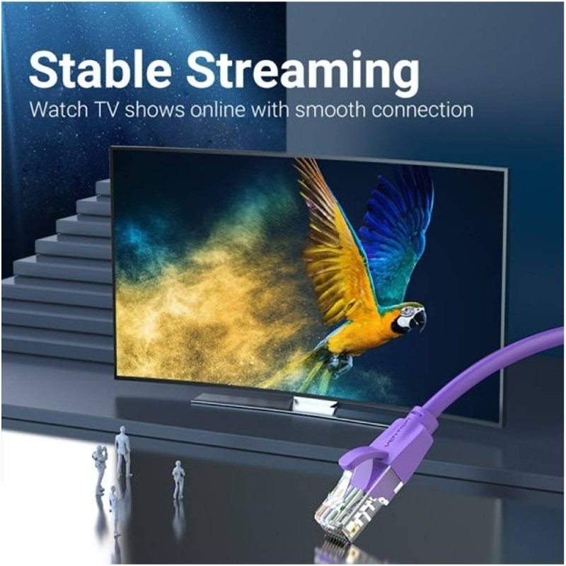 Cable de Red RJ45 UTP Vention IBEVH Cat.6/ 2m/ Morado - изображение 2