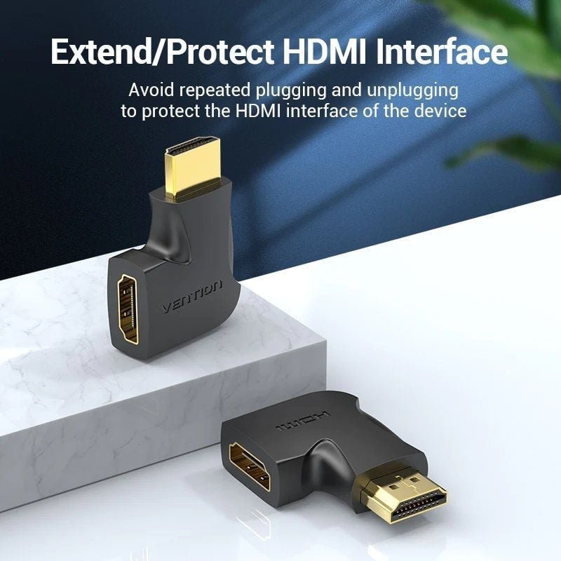 Adaptador HDMI 4K 270º Vention AIQB0/ HDMI Macho - HDMI Hembra - изображение 4