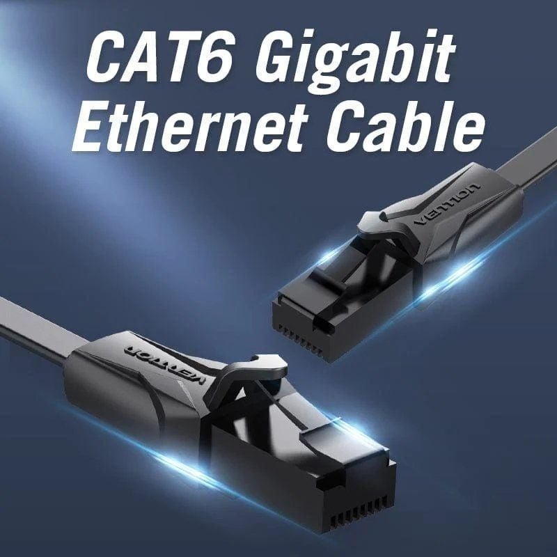 Cable de Red RJ45 UTP Vention IBABK Cat.6/ 8m/ Negro - изображение 2
