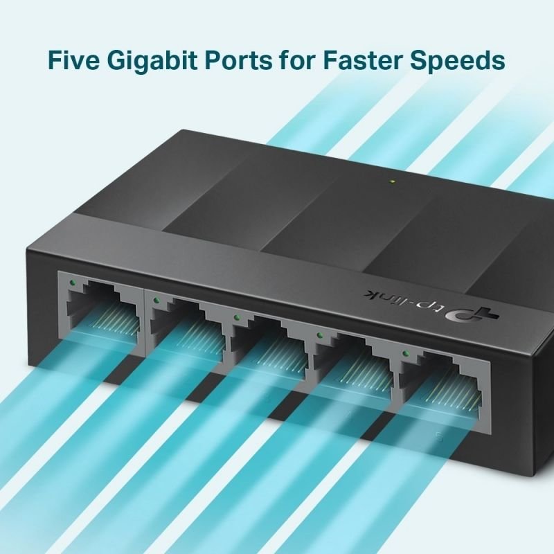 Switch TP-Link LS1005G 5 Puertos/ RJ-45 10/100/1000 - изображение 3