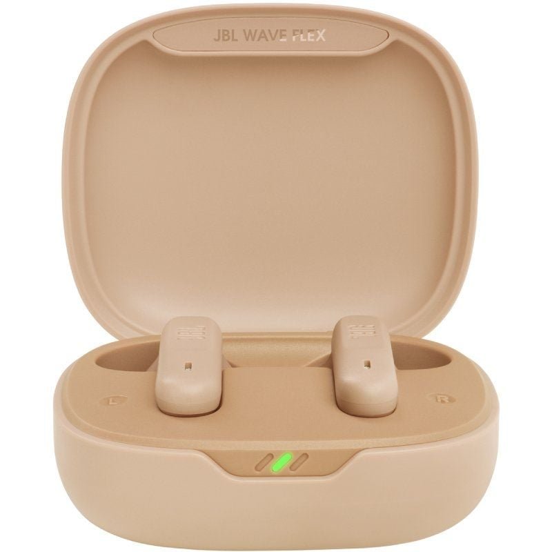 Auriculares Bluetooth JBL Wave Flex con estuche de carga/ Autonomía 8h/ Beige - изображение 3