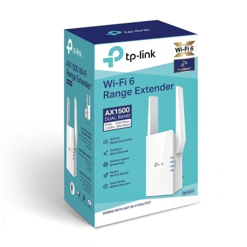 Repetidor Inalámbrico TP-Link RE505X/ WiFi 6/ 1500Mbps/ 2 Antenas - изображение 4