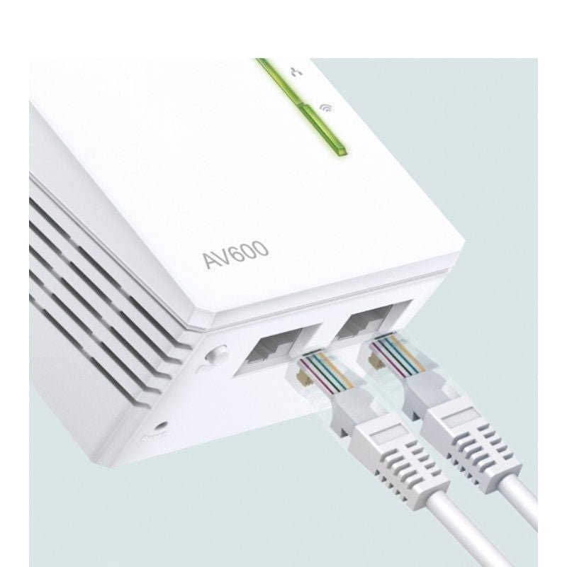 Adaptador Powerline TP-Link AV600 Extender 600Mbps/ Alcance 300m - изображение 4