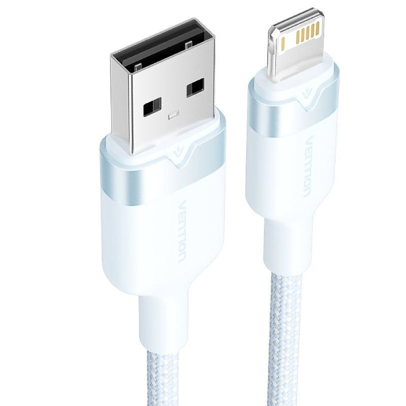 Cable USB 2.0 Lightning Vention LANSH/ USB Macho - Lightning Macho/ 480Mbps/ 2m/ Azul - изображение 2