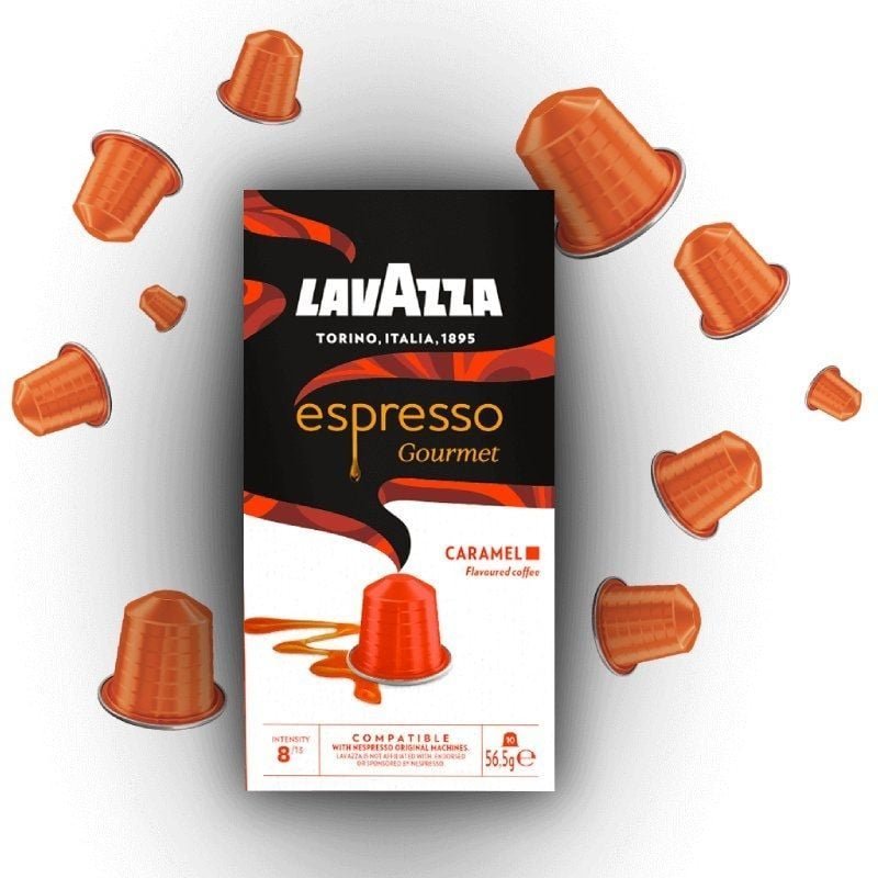 Cápsula Lavazza Espresso Gourmet Caramel para cafeteras Nespresso/ Caja de 10 - изображение 2