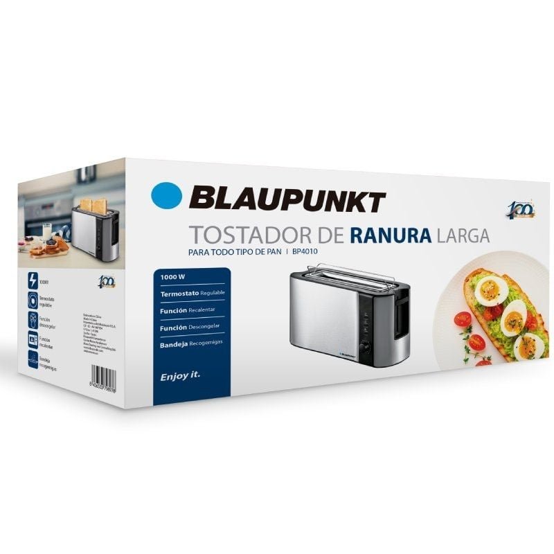 Tostador Blaupunkt BP4010/ 1000W/ Acero Inoxidable - изображение 2