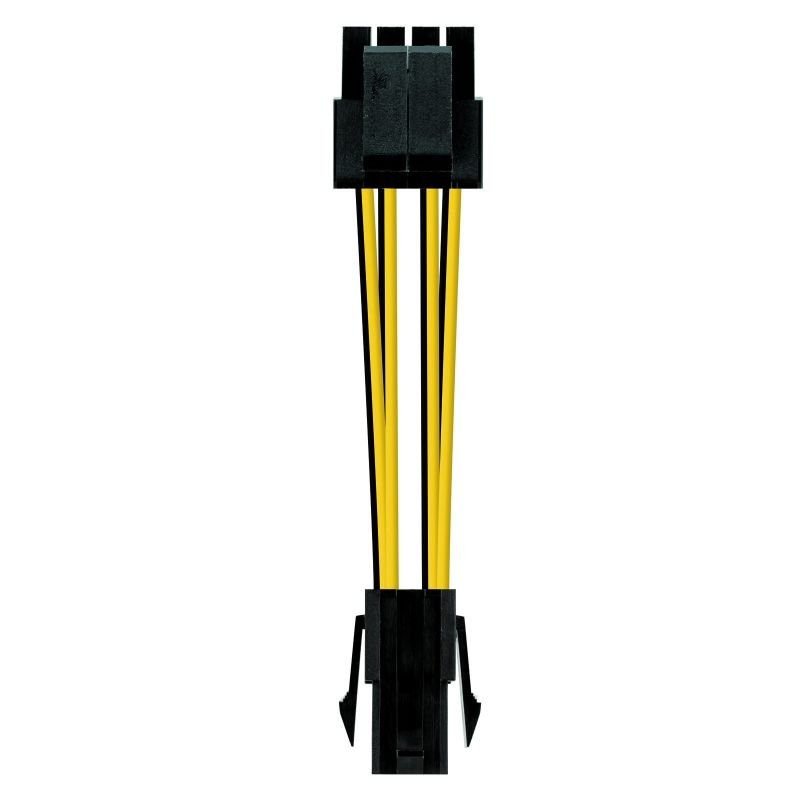 Cable de Alimentación Microprocesador Nanocable 10.19.1401/ Molex -4+4 PIN Macho - Molex 4 PIN Hembra/ 15cm - изображение 3