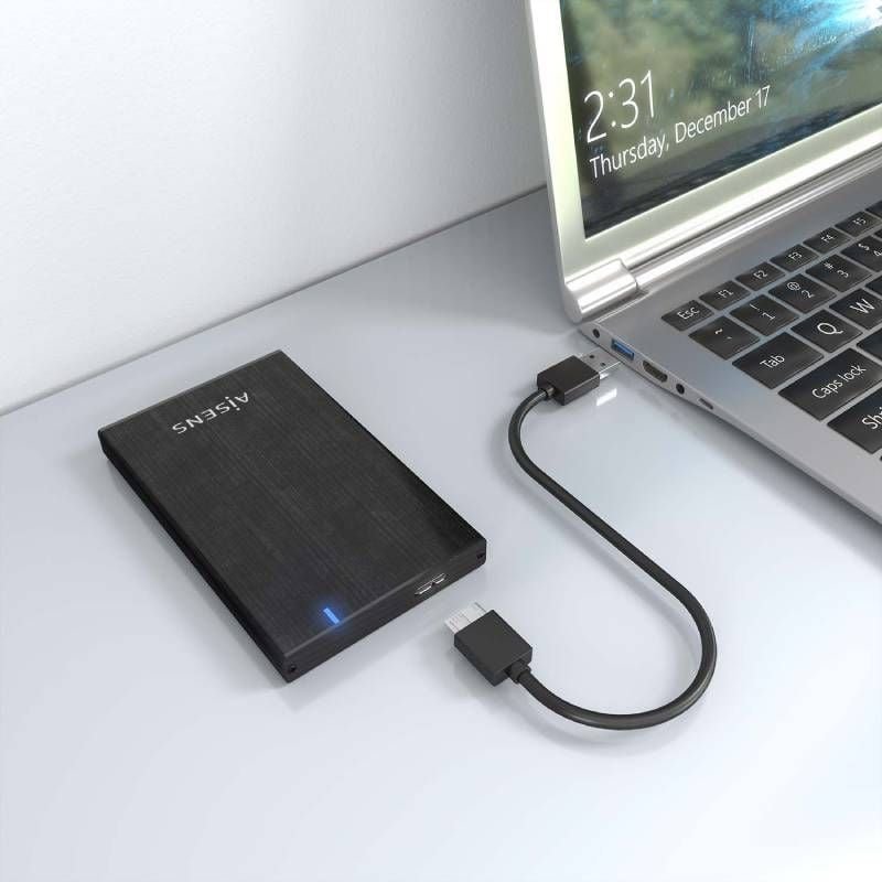 Caja Externa para Disco Duro de 2.5" Aisens ASE-2527B/ USB 3.1 - изображение 5