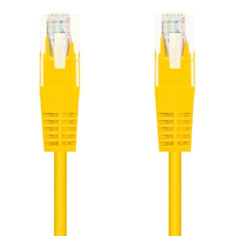 Cable de Red RJ45 UTP Nanocable 10.20.0400-L30 Cat.6/ 30cm/ Amarillo - изображение 2