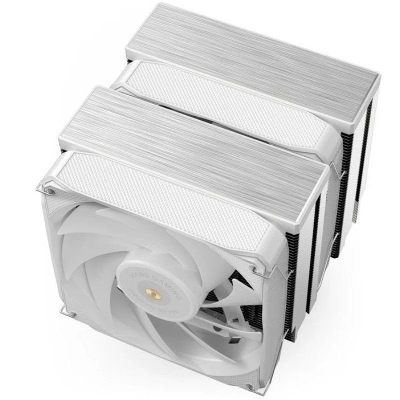 Ventilador con Disipador Doble Mars Gaming MCPU-XU6/ 2x 12cm/ Blanco - изображение 2