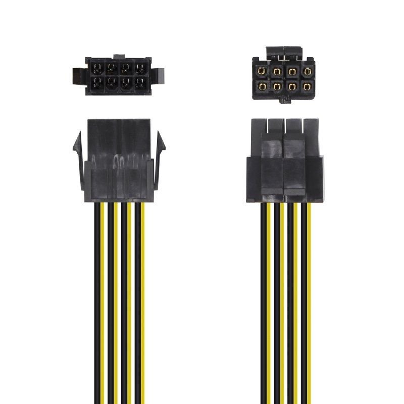 Cable de Alimentación Microprocesador Aisens A131-0419/ Molex -4+4 PIN Macho - Molex 8 PIN Hembra/ 30cm - изображение 3