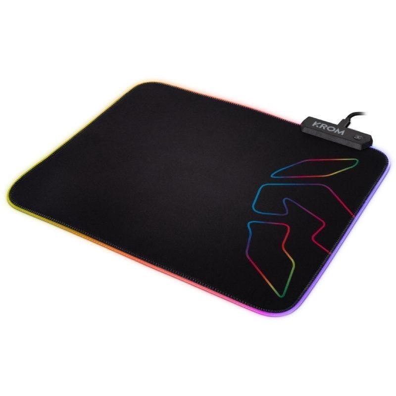 Alfombrilla Krom Knout RGB con Iluminación LED/ 320 x 270 x 3 mm - изображение 3