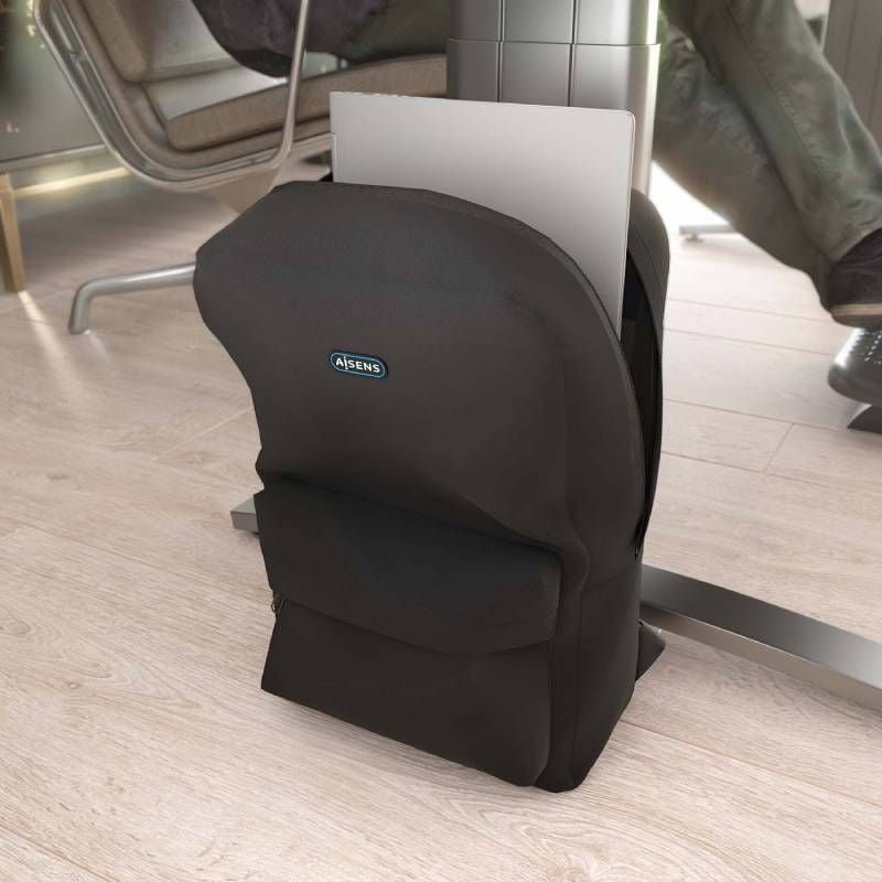Mochila Aisens ASBG-BP080-BK para Portátiles hasta 15.6"/ Negro - изображение 5