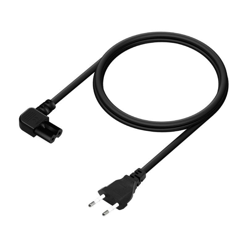 Cable Alimentación Forma 8 Aisens A132-0599/ CEE7/16 Macho - C7 Hembra/ Hasta 1500W/ 3m/ Negro - изображение 2