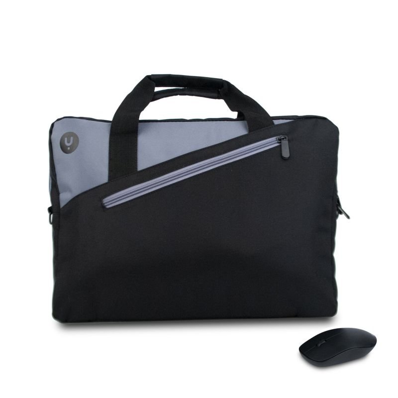 Maletín + Ratón Inalámbrico Monray Master Kit para Portátiles hasta 15.6"/ Negro - изображение 2