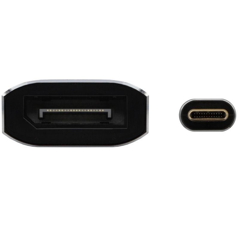 Conversor Aisens A109-0690/ USB Tipo-C Macho - DisplayPort Hembra/ Hasta 27W/ 1250Mbps/ 15cm/ Negro - изображение 3