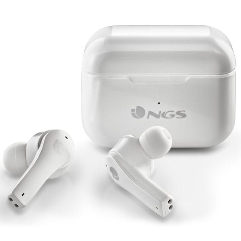 Auriculares Bluetooth NGS Ártica Bloom con estuche de carga/ Autonomía 6h/ Blancos - изображение 4