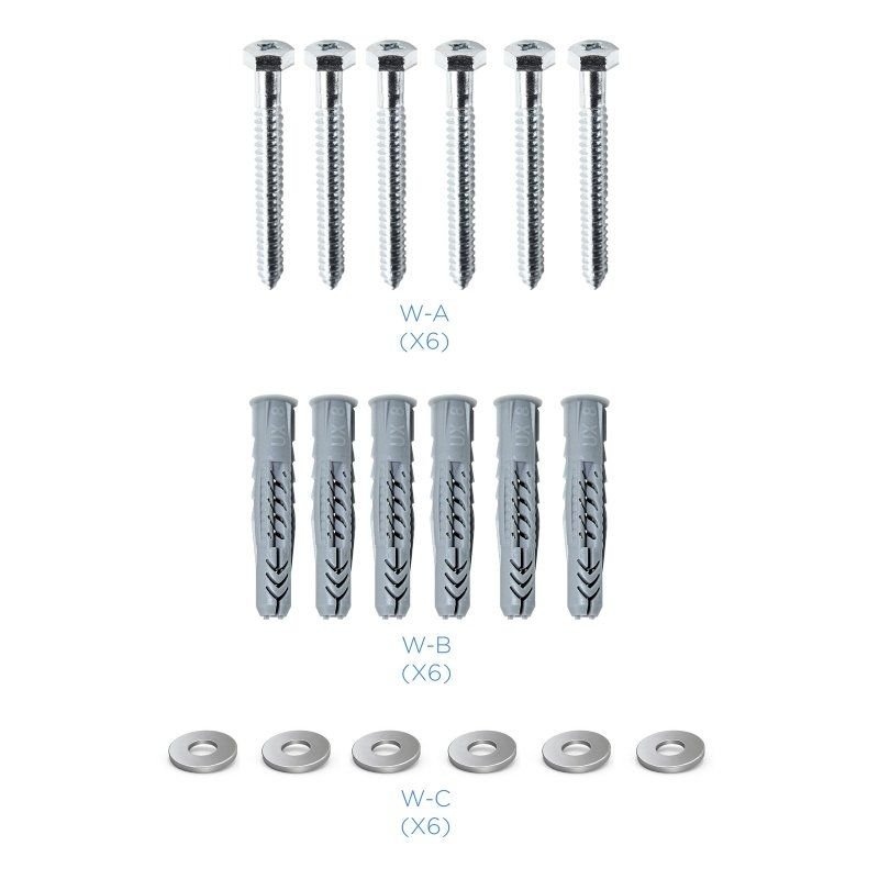 Soporte de Pared Fijo Inclinable TooQ LP42100T-B para TV de 60-100"/ hasta 75kg - изображение 5