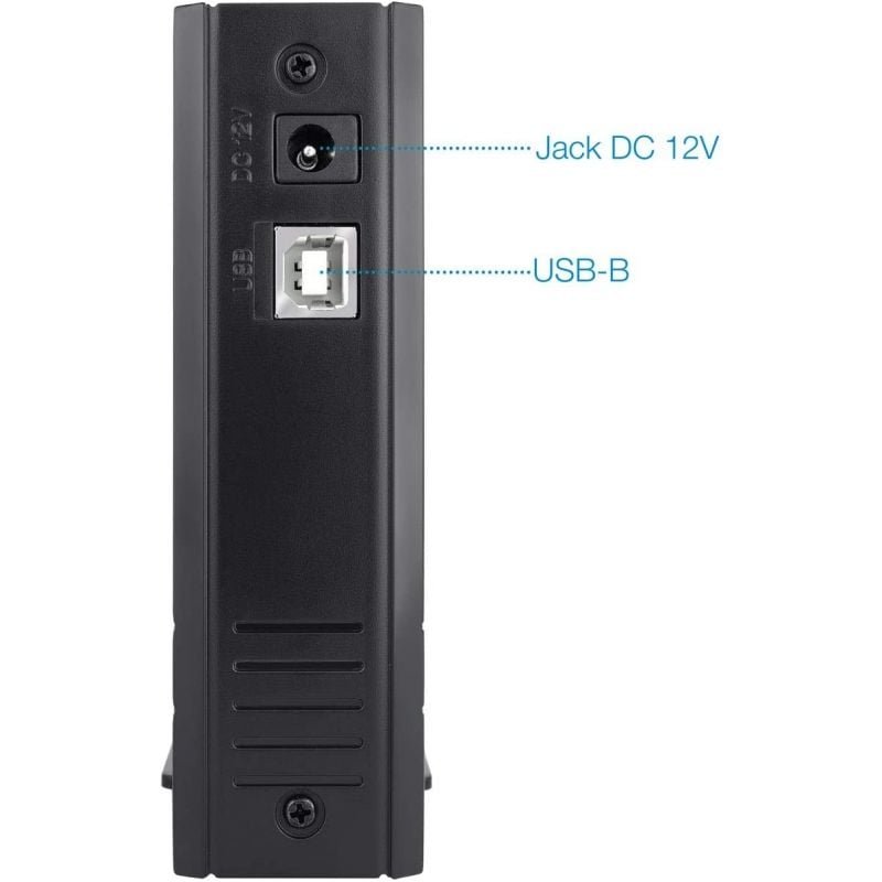 Caja Externa para Disco Duro de 3.5" TooQ TQE-3520B/ USB 2.0 - изображение 4