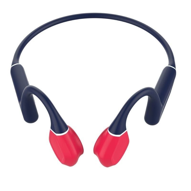 Auriculares Inalámbricos Deportivos de Conducción Ósea Leotec Osea Kuri/ con Micrófono/ Bluetooth/ Azules y Rojos - изображение 3