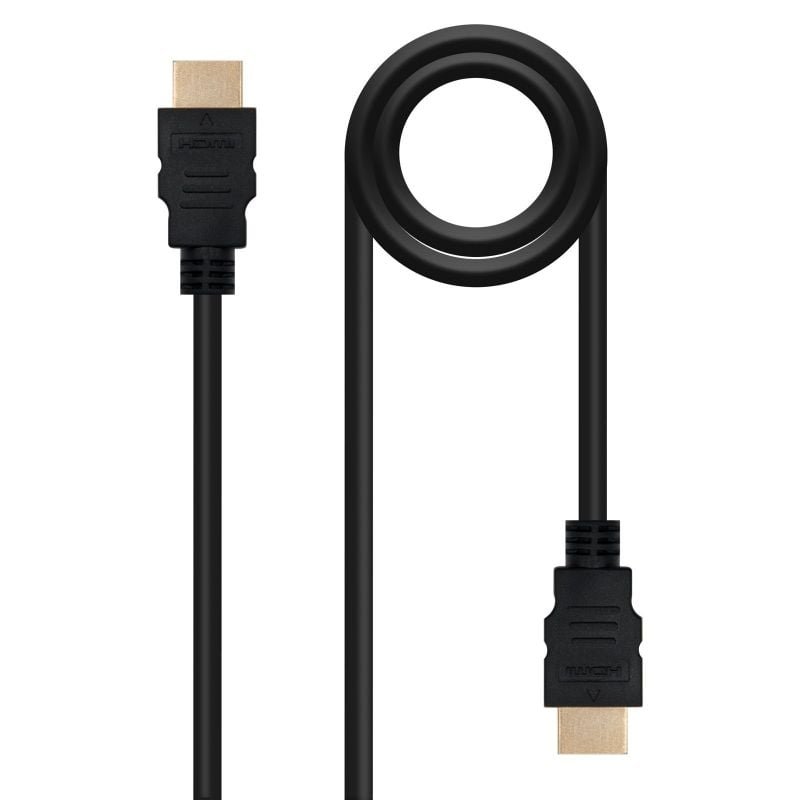 Cable HDMI 1.3b Nanocable 10.15.0301/ HDMI Macho - HDMI Macho/ 1m/ Negro - изображение 2