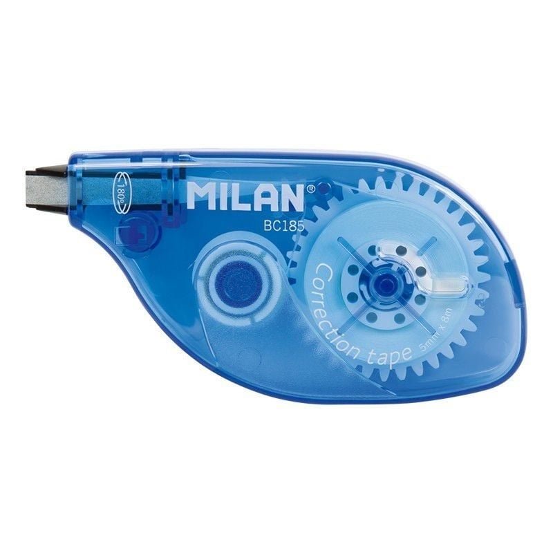 Caja de Corrector de Escritura en Cinta Milan Correction Tape 80185/ 5mm x 8m 12 unidades - изображение 2