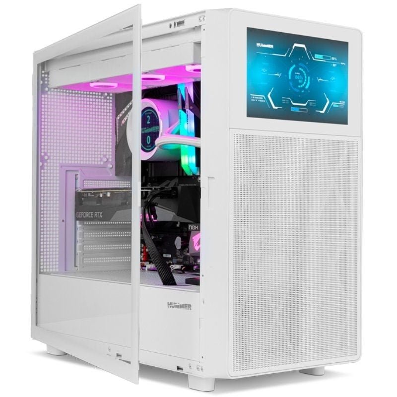 Caja Gaming Semitorre Nox Hummer Bios/ Blanca - изображение 4