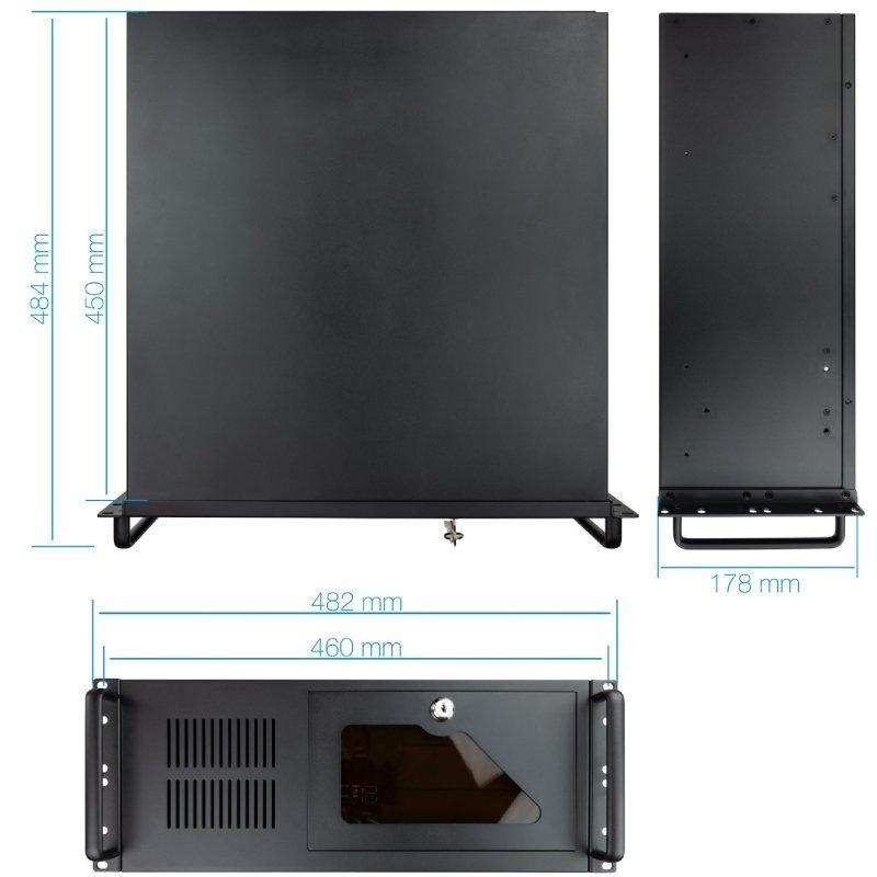 Caja Rack TooQ RACK-406N-USB3 - изображение 5