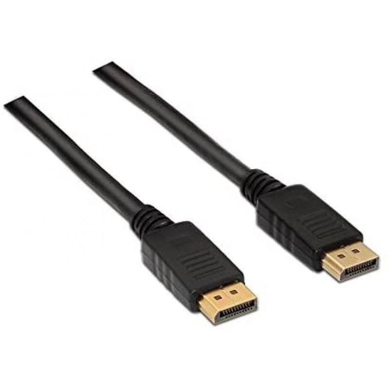 Cable DisplayPort 1.2 4K Nanocable 10.15.2303/ DisplayPort Macho - DisplayPort Macho/ 3m/ Negro - изображение 4