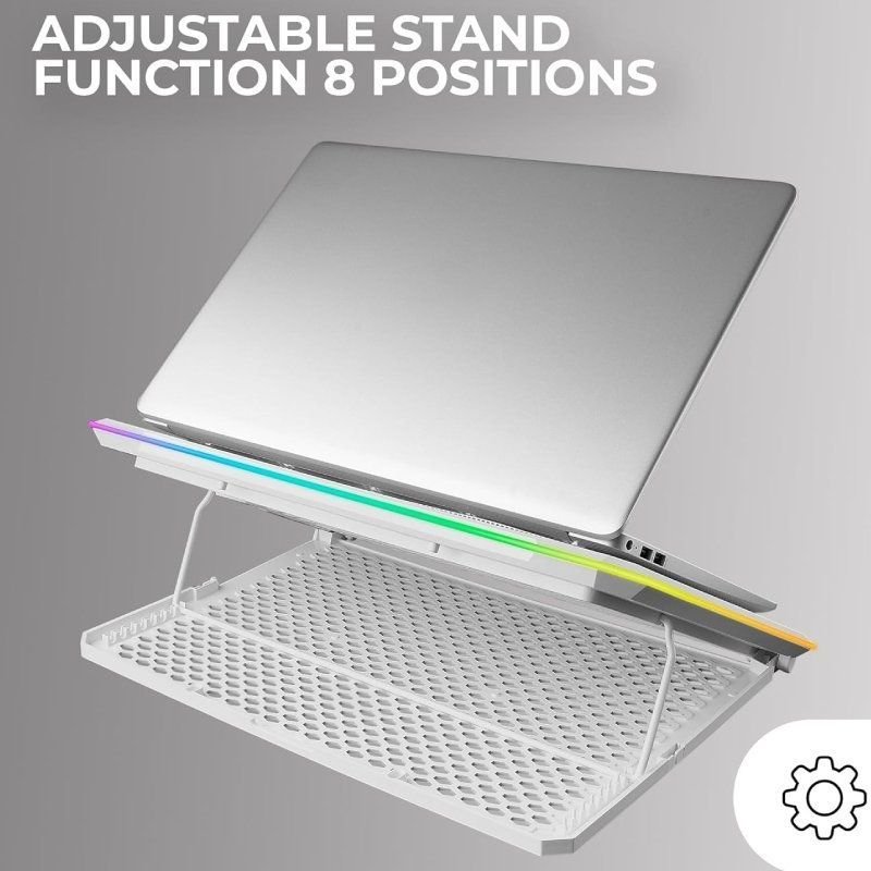 Soporte Refrigerante Mars Gaming MNBC13 para Portátiles hasta 17"/ Iluminación LED - изображение 4
