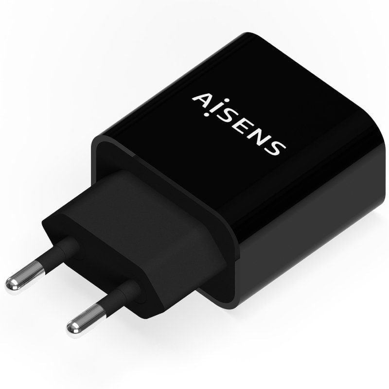 Cargador de Pared Aisens A110-0538/ 1xUSB Tipo-C PD3.0/ 20W/ Negro - изображение 2